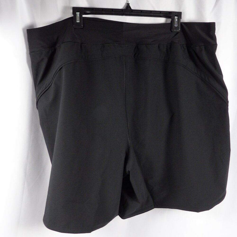 Lands’ End 24W Plus Women's Swim Shorts w/ Pockets Longer Length Good Coverage - Picture 2 of 3